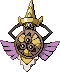 Normal sprite for Aegislash's Shield form.