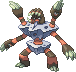 Normal sprite for Barbaracle.