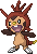 Shiny sprite for Chespin.