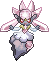 Normal sprite for Diancie.