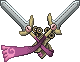 Normal sprite for Doublade.