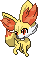 Normal sprite for Fennekin.