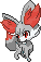 Shiny sprite for Fennekin.