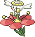 Normal sprite for red flower Flabebe.