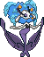 Shiny sprite for blue flower Florges.