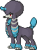 Shiny sprite for Furfrou with La Reine trim fur.