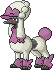 Normal sprite for Furfrou with Matron trim fur.