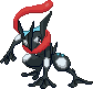 Shiny sprite for Greninja.