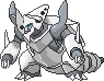 Normal sprite for Mega Aggron.