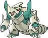 Shiny sprite for Mega Aggron.