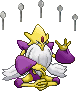 Shiny sprite for Mega Alakazam.