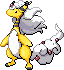 Normal sprite for Mega Ampharos.