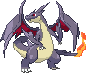 Shiny sprite for Mega Charizard Y.