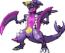 Shiny sprite for Mega Garchomp.