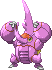 Shiny sprite for Mega Heracross.