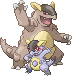 Normal sprite for Mega Kangaskhan.