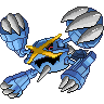 Normal sprite for Mega Metagross.