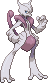 Normal sprite for Mega Mewtwo X.