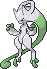 Shiny sprite for Mega Mewtwo Y.