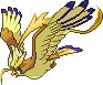 Shiny sprite for Mega Pidgeot.