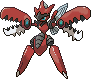 Normal sprite for Mega Scizor.