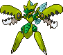 Shiny sprite for Mega Scizor.