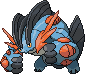 Normal sprite for Mega Swampert.