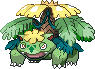 Shiny sprite for Mega Venusaur.