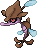 Normal sprite for Skrelp.