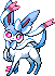 Shiny sprite for Sylveon.