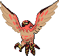 Shiny sprite for Talonflame.