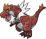 Normal sprite for Tyrantrum.