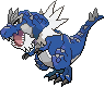 Shiny sprite for Tyrantrum.