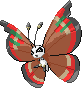 Shiny sprite for Vivillon's Archipelago pattern.