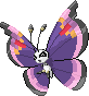 Shiny sprite for Vivillon's Elegant pattern.