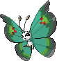 Shiny sprite for Vivillon's Garden pattern.