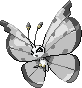 Shiny sprite for Vivillon's Icy Snow pattern.