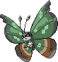 Normal sprite for Vivillon's Jungle pattern.