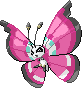 Shiny sprite for Vivillon's Meadow pattern.