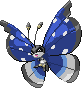 Normal sprite for Vivillon's Polar pattern.