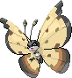 Normal sprite for Vivillon's Sandstorm pattern.