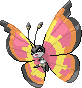 Normal sprite for Vivillon's Sun pattern.