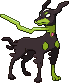 Normal sprite for Zygarde's 10% complete form.