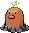 Normal sprite for Alolan Diglett.