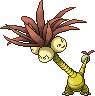 Shiny sprite for Alolan Exeggutor.