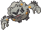 Normal sprite for Alolan Graveler.