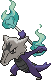 Shiny sprite for Alolan Marowak.