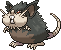 Normal sprite for Alolan Raticate.