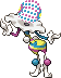 Normal sprite for Blacephalon.