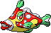 Shiny sprite for Bruxish.